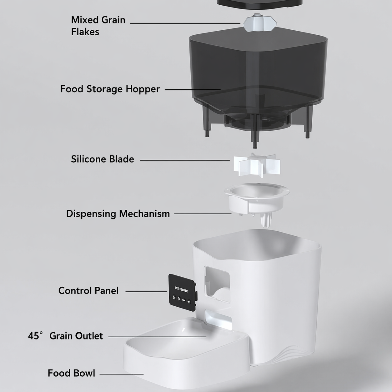 Automatic Cat Feeder with Video & App Control