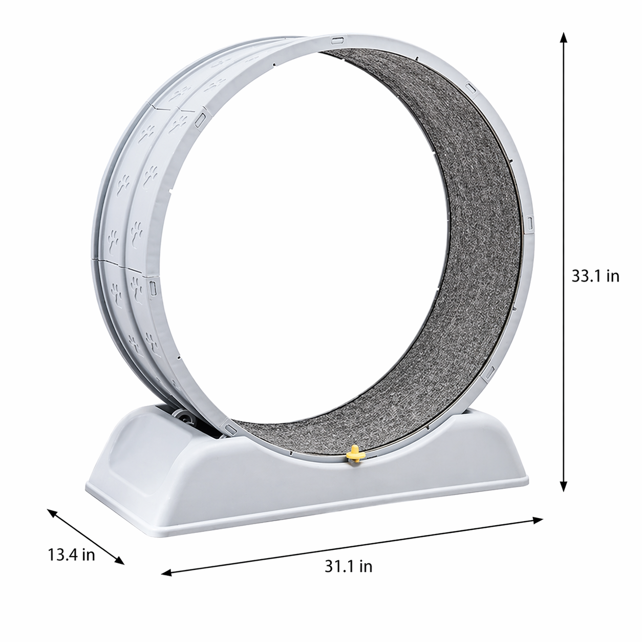 cat exercise wheel dimensions