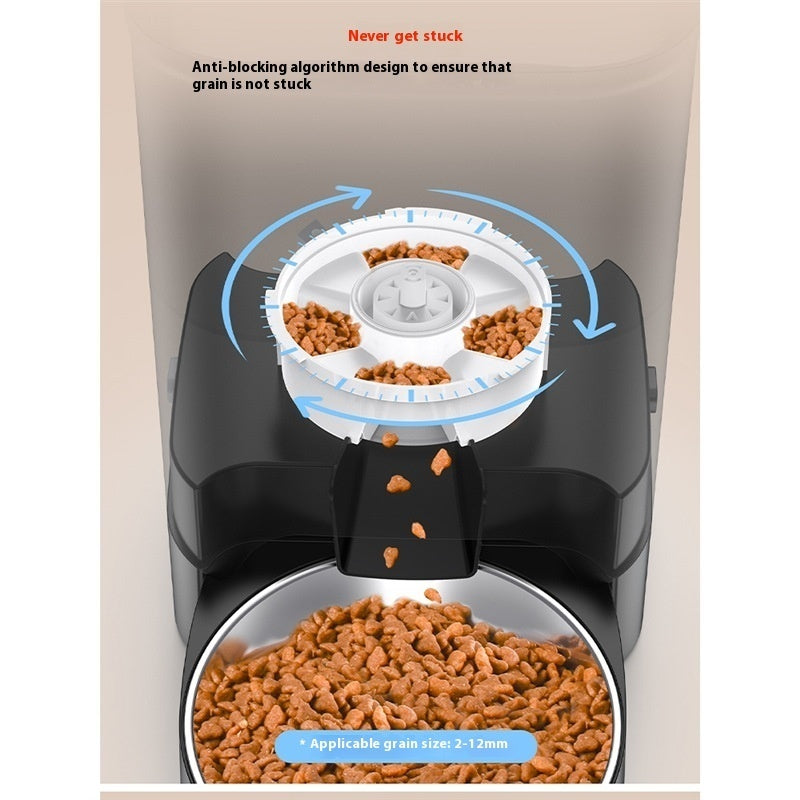 Smart Automatic Cat Feeder with App Control & Scheduled Portions