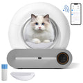 Smart Self-Cleaning Cat Litter Box with App Control & Safety Sensors